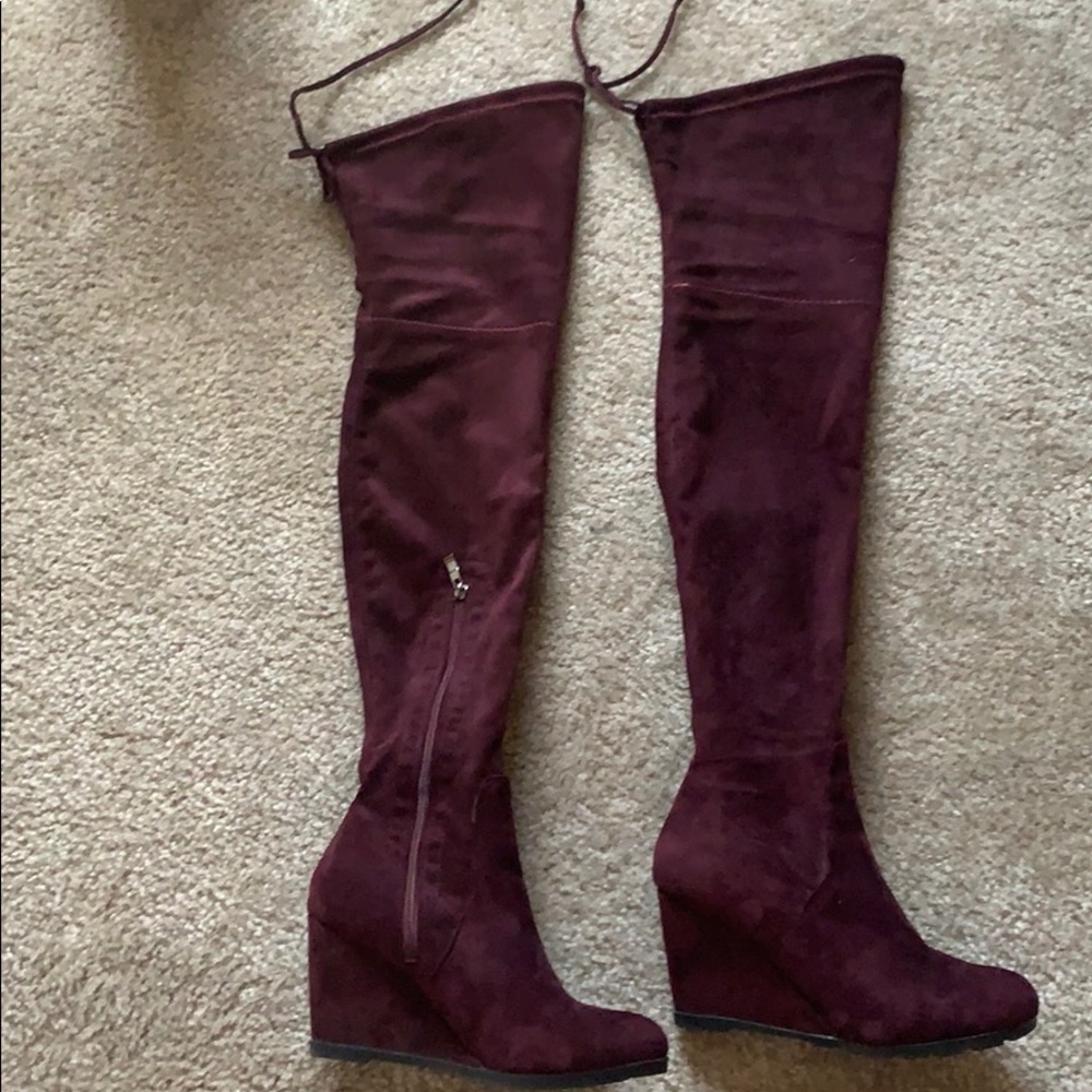 Over the knee boots
